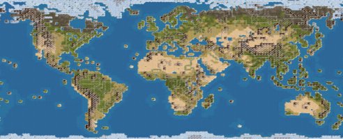 Civilization 5 - True Start Location Earth Mod