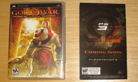 PS3 God Of War 3 Teaser In PSP God Of War