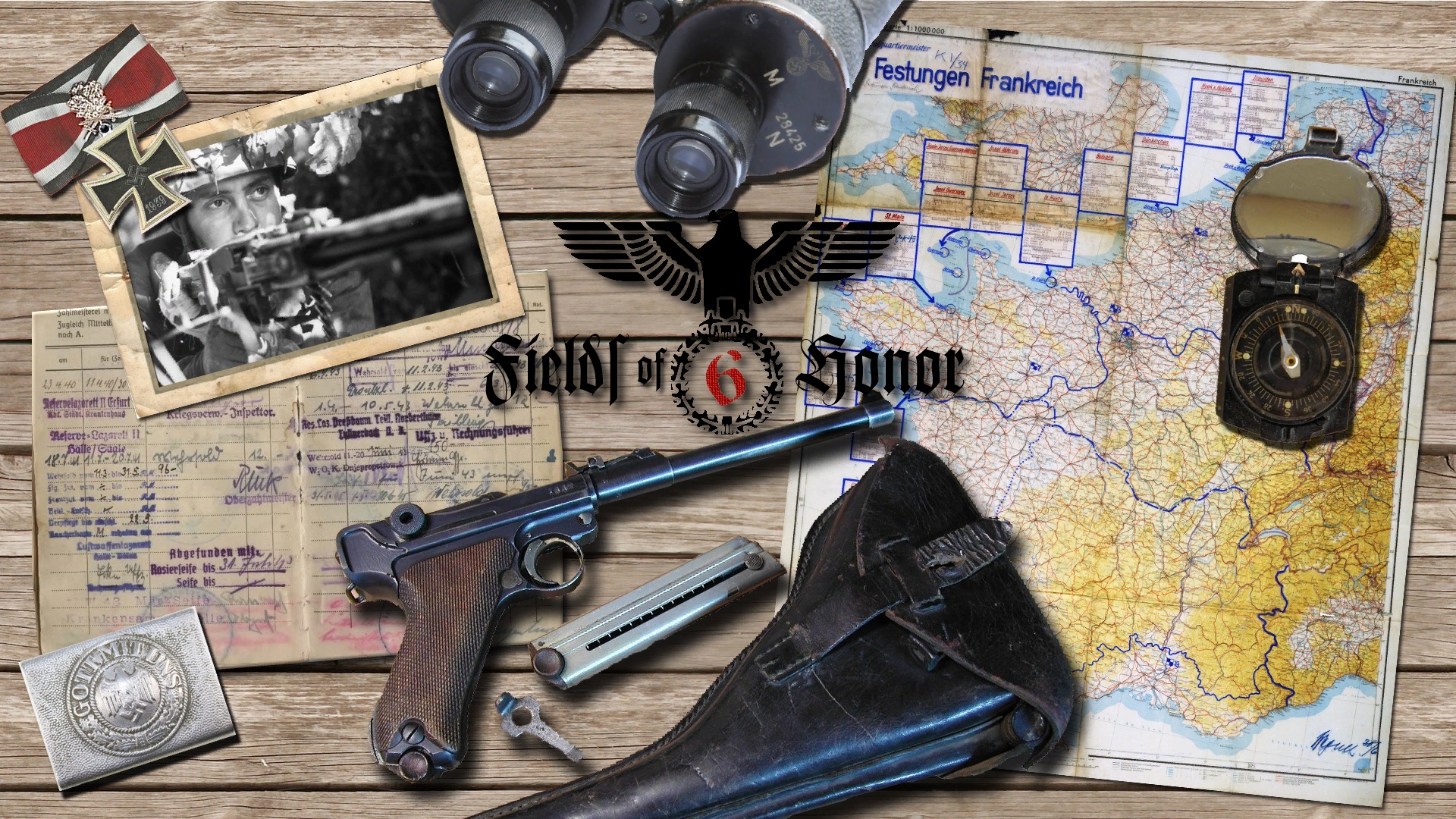 Hombres de Guerra - Soldados Alemanes Mod Fields of Honor v6.2