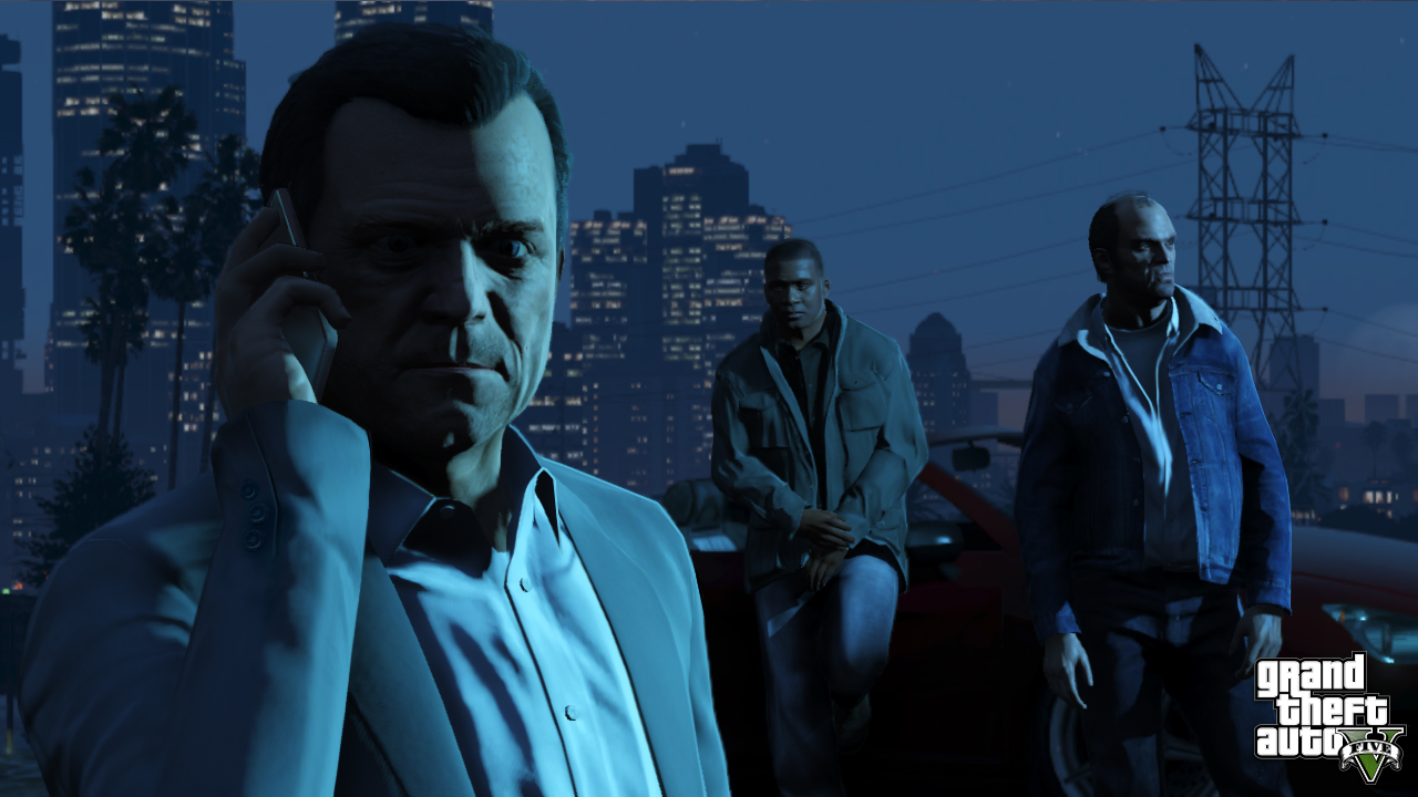 Nouvelles captures d'écran de GTA : V avec des requins et des avions de chasse