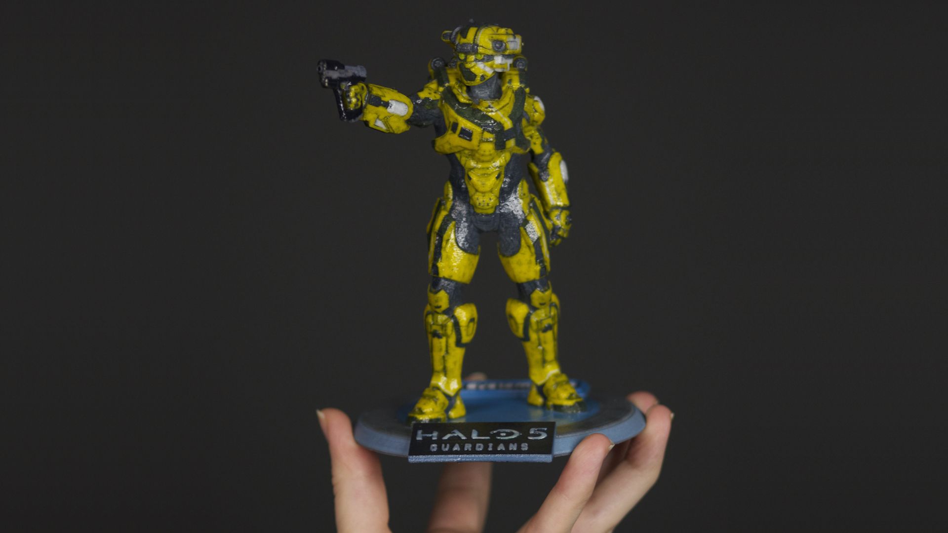 You Can Turn Your Halo 5 Spartan To A 3D Printed Trophy