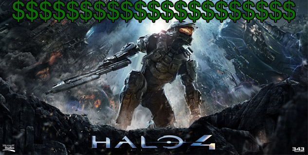 Halo 4 est le jeu le plus cher jamais produit par Microsoft