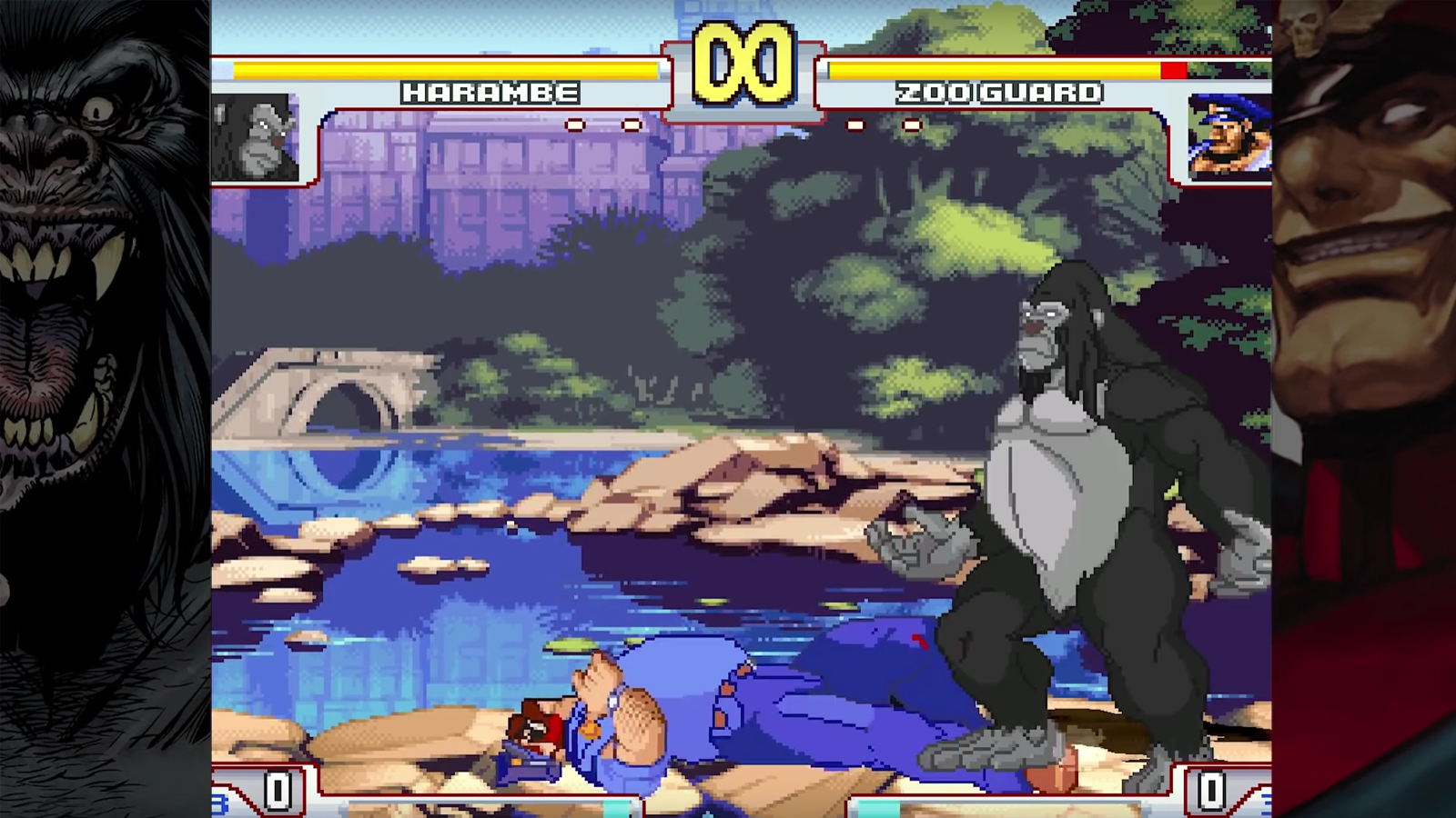 Harambe vs Capcom has Gorilla beat ass all the way back to Africa