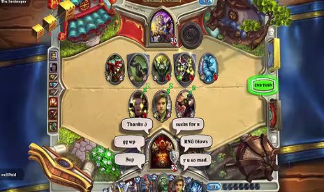 Someone’s been modding Hearthstone