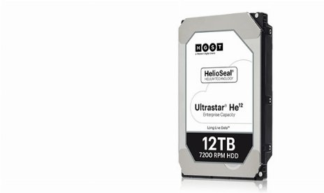 Die neue Festplatte von Western Digital ist ein mit Helium gefülltes 12-TB-Ungetüm