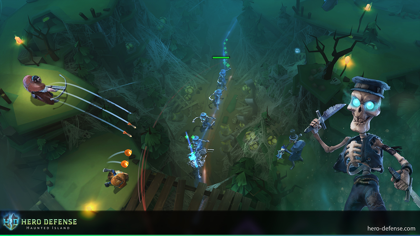 Hero Defense – Haunted Island