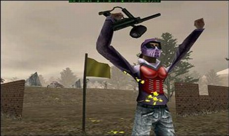 Shoot at your friends – Paintball