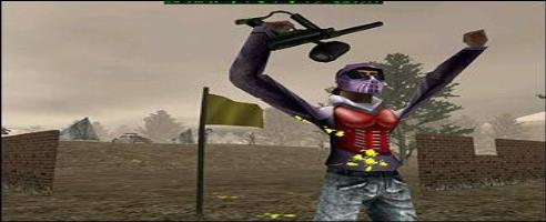 Shoot at your friends – Paintball