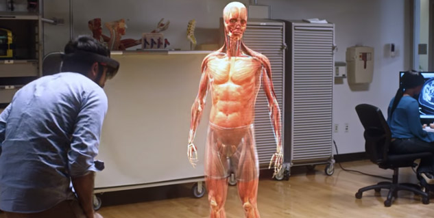Microsoft shows off new Hololens demo