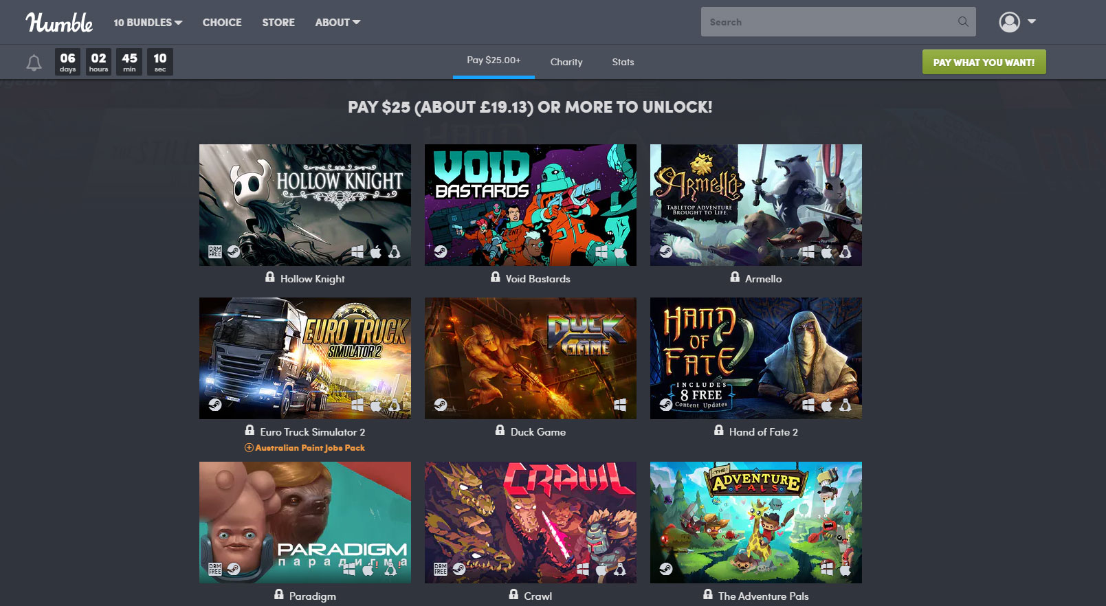 Buy the new Humble Bundle to help Australia fight fires