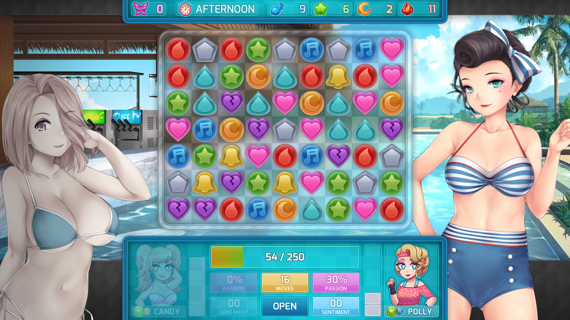 HuniePop 2: Double Date v1.05 (+5 Trainer)