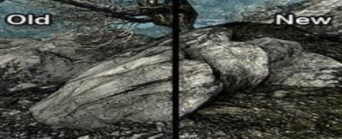 The Elder Scrolls V : Skyrim - Improved Rock and Mountain Textures High Mod v1.0