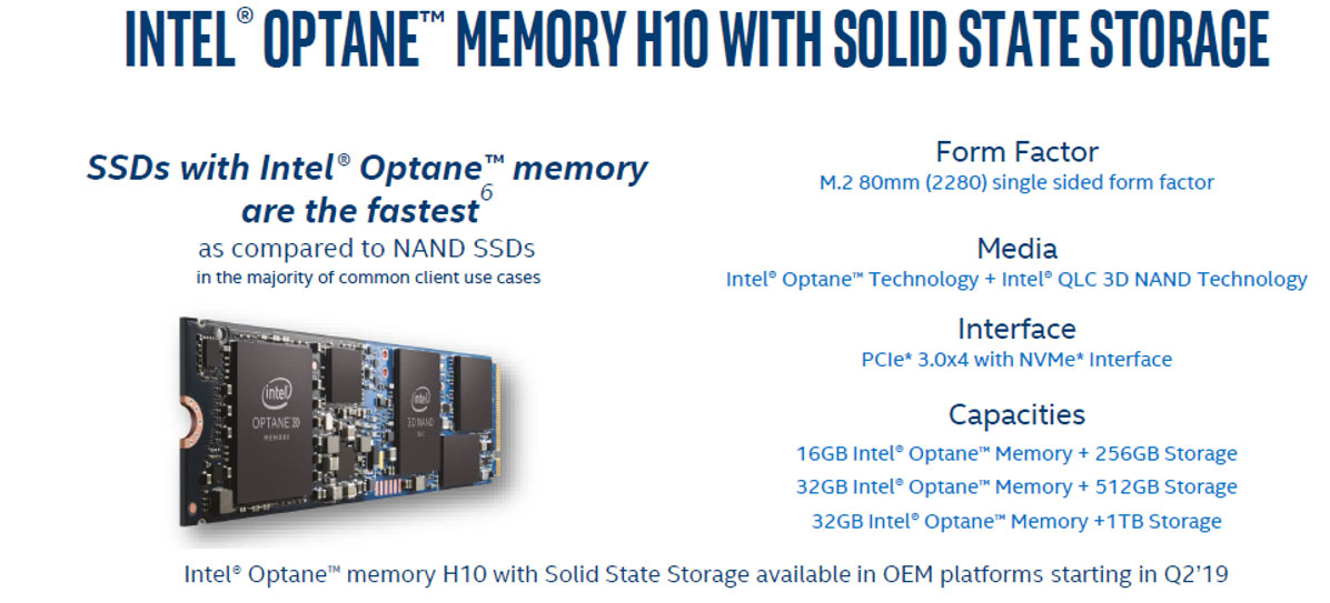 Intel is packing Optane memory into mid-range laptops