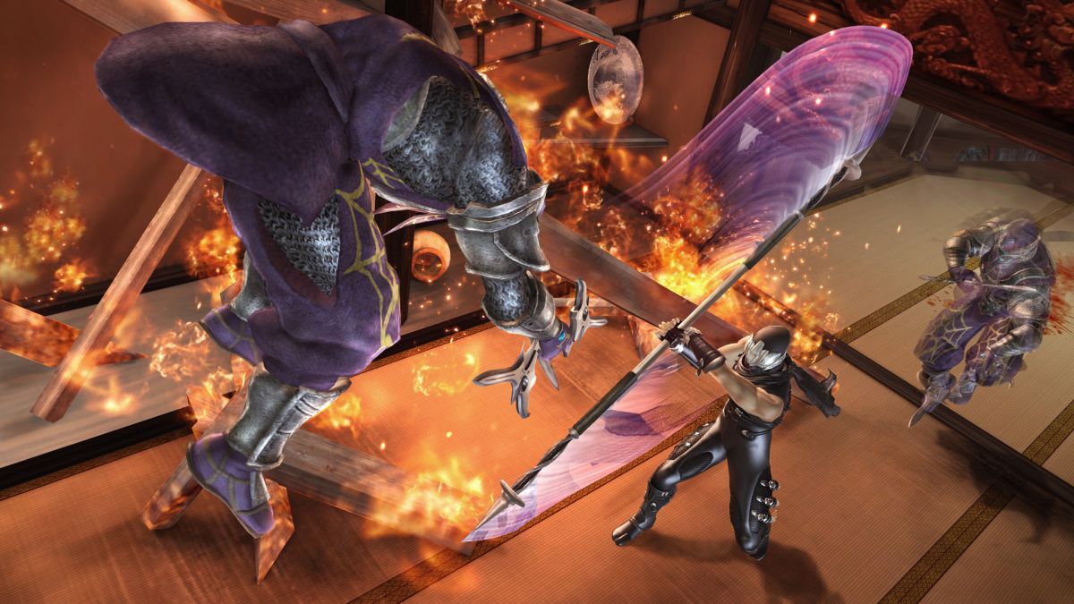 Eine Explosion von Ninja Gaiden II Screenshots