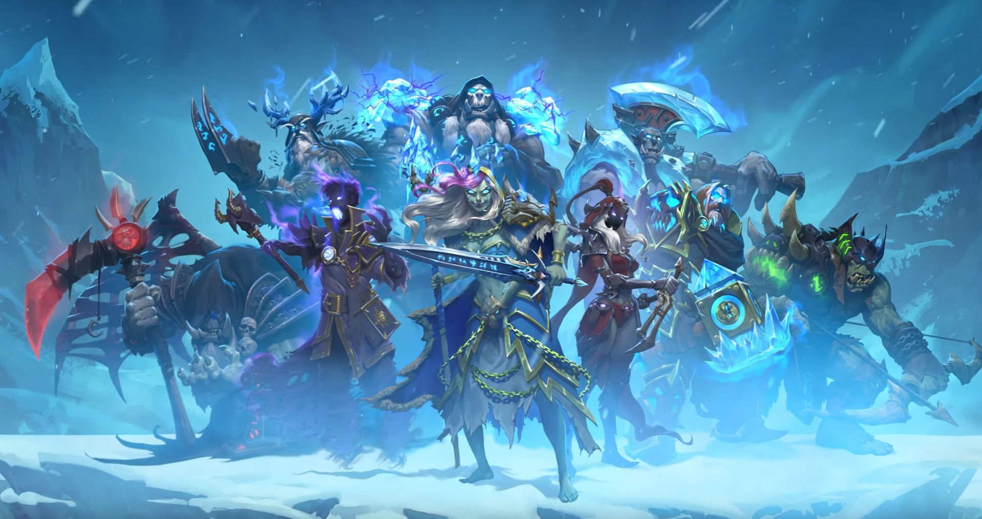 Hearthstone Knights of the Frozen Throne is now playable