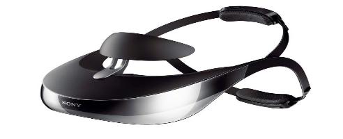 Sony stellt drahtlosen 3D High Definition Visor vor
