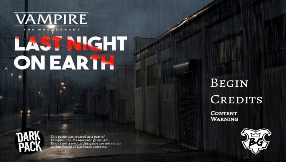 Last Night on Earth
