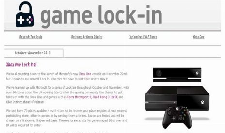 UK’s GAME hosting store lock-ins for Xbox One