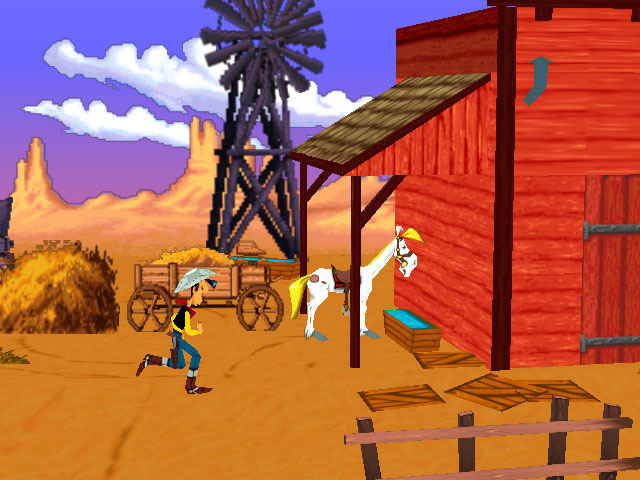 Lucky Luke on the Daltons Trail
