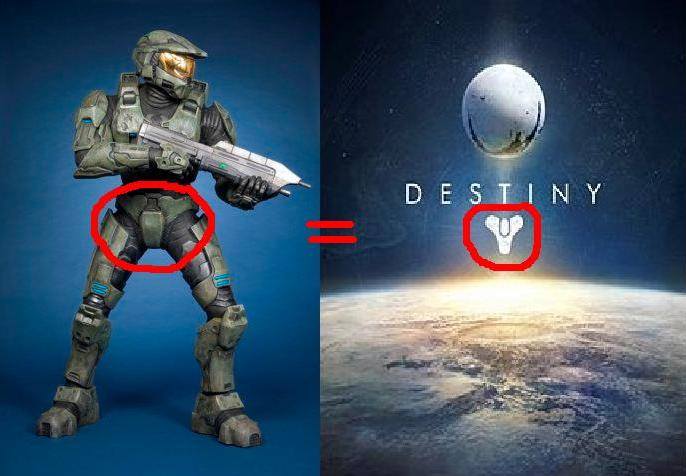 Reddit Proves Destiny Logo Was Modeled After Halo’s SPARTAN Crotch