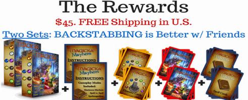 10 year old kid is making a Magicka CCG