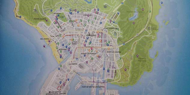 Someone Leaked the GTA V map