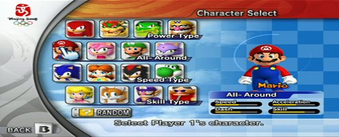 Sega Reveals Mario and Sonic Olympic Events