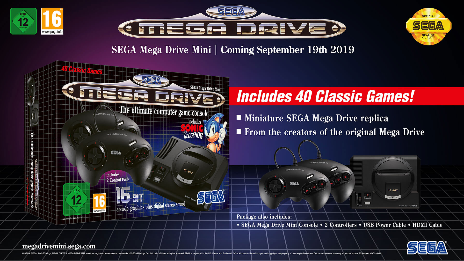 Sega expands Mega Drive Mini with 10 new games