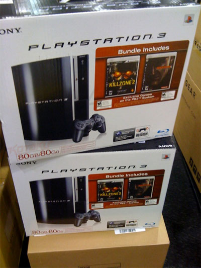 New PS3 Includes MGS 4 And Killzone 2