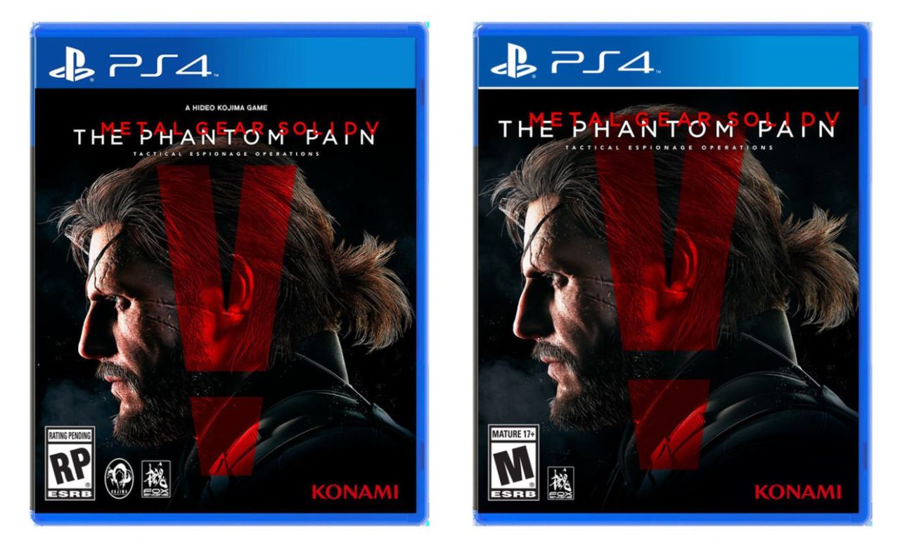Konami Removes Hideo Kojima From The Phantom Pain Cover