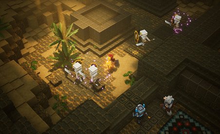 Cross-platform play soon hits Minecraft Dungeons