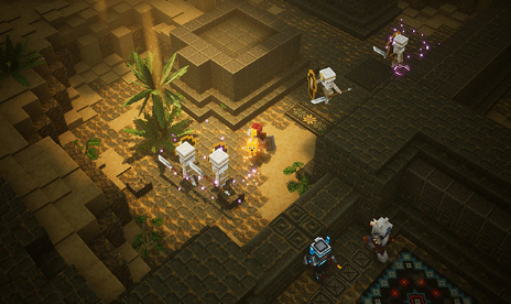 Cross-platform play soon hits Minecraft Dungeons
