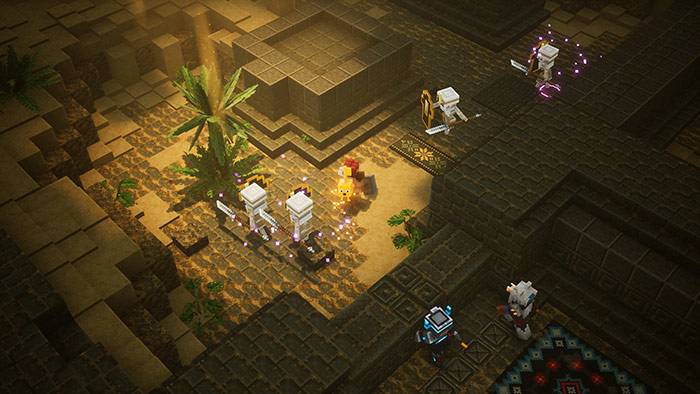 El juego multiplataforma llegará pronto a Minecraft Dungeons