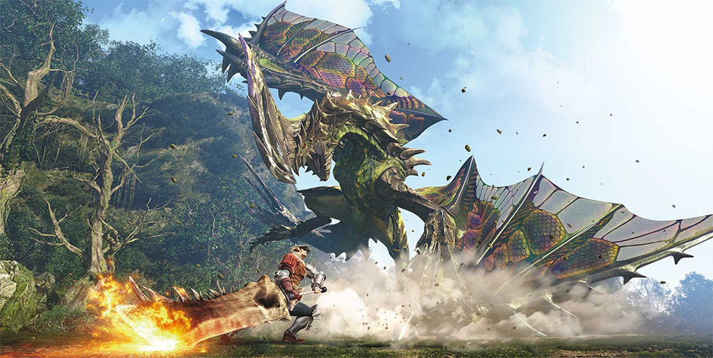 Hollywood is looking to make a Monster Hunter movie