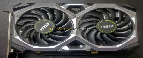 Nvidia 1660 Ti nude GPU abgebildet