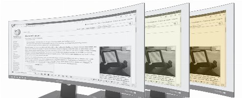 Sie können jetzt einen gebogenen E-Ink-Monitor kaufen