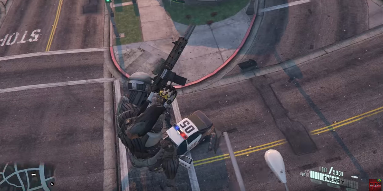 GTA V: Can it run Crysis? Yes it can