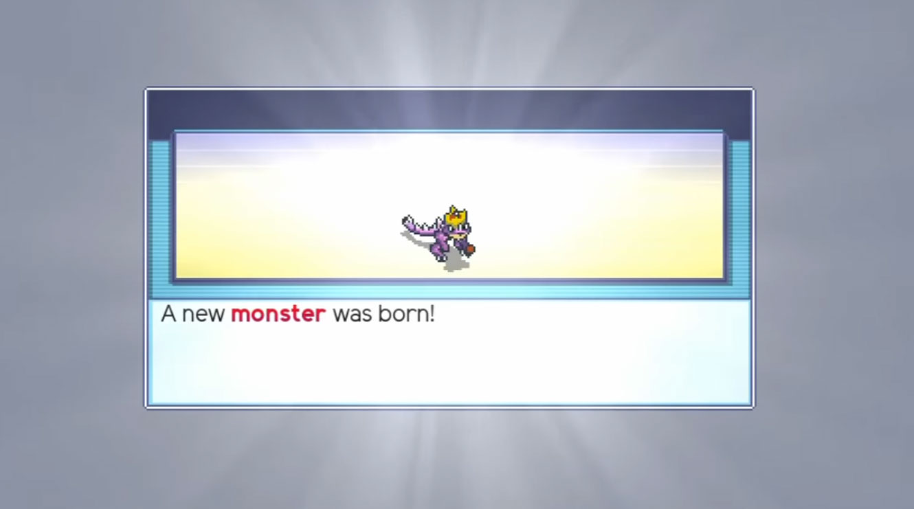 Monster Breeeding game does true monster mixing right