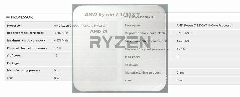 AMD 3900XT und 3800XT mit neuen Boost-Takten in 3Dmark-Leck