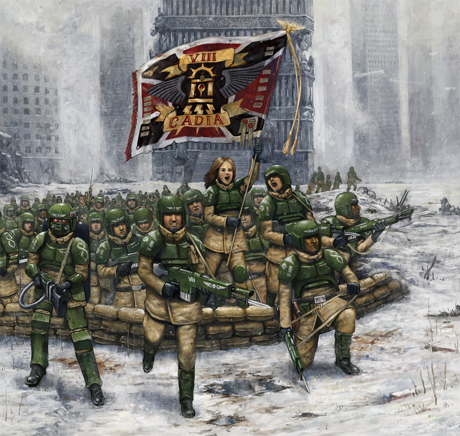 Sisters of Battle - Patch für neue Modelle der Imperialen Garde