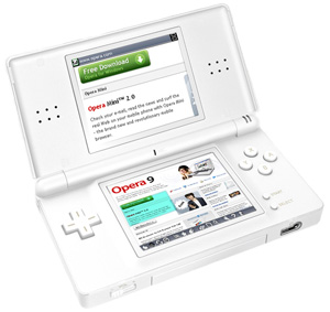DS Opera Web Browser Available in USA