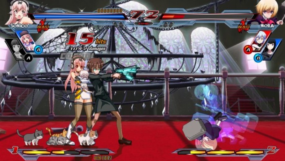 Nitroplus Blasterz: Heroines Infinite Duel