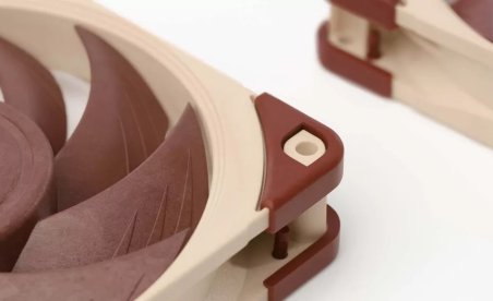 Noctua adds offset to fans for improved efficiency and noise levels