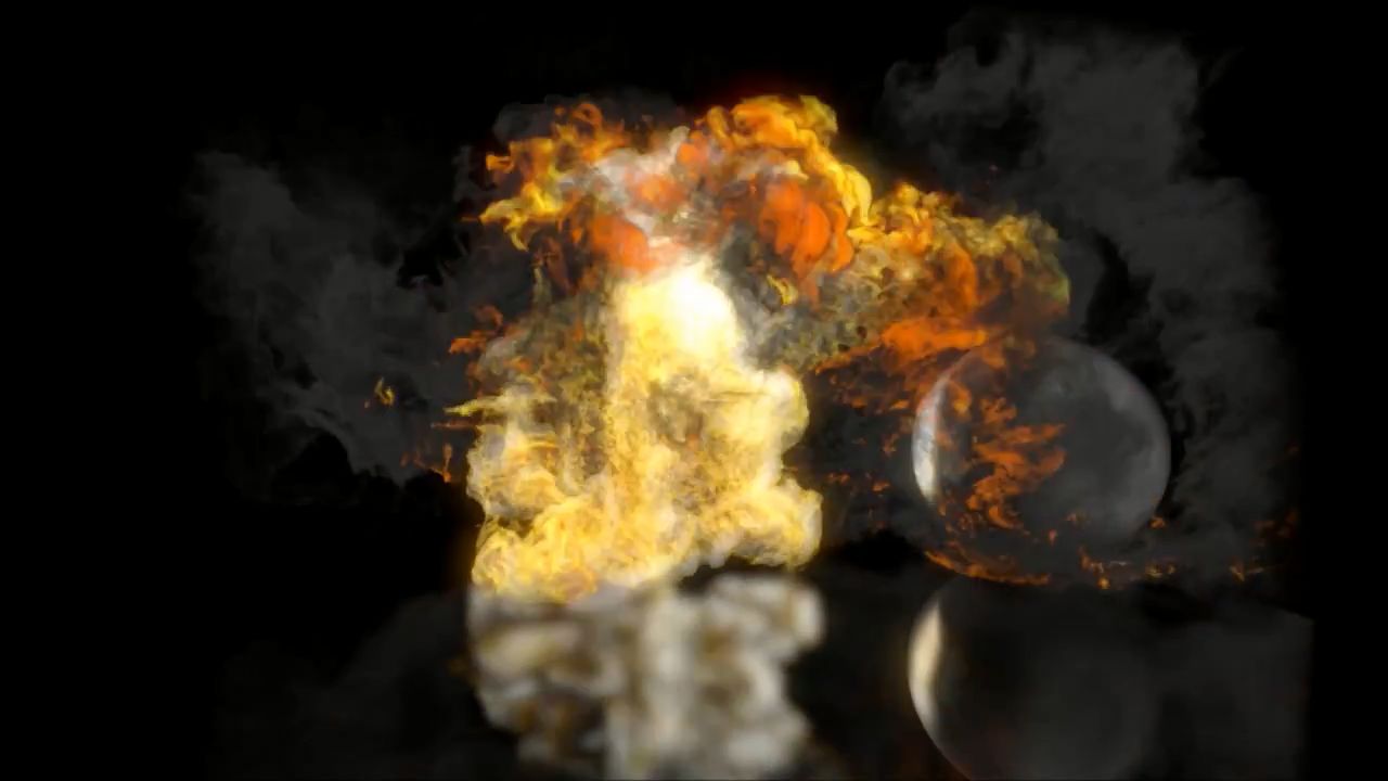 Watch GeForce TITAN Z Real Time Volumetric Flame Simulation
