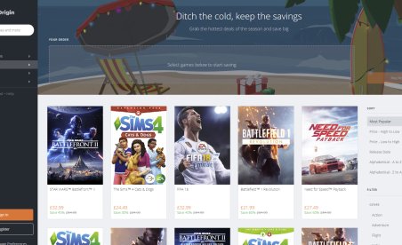 EA launches Origin holiday sale, heavily discounts everything