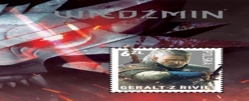 The Witcher wird auf polnischen Briefmarken unsterblich