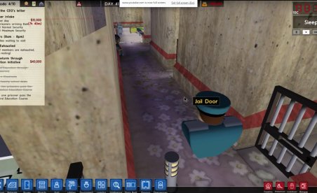 Prison Architect has a hidden 3D mode