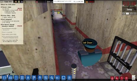 Prison Architect has a hidden 3D mode