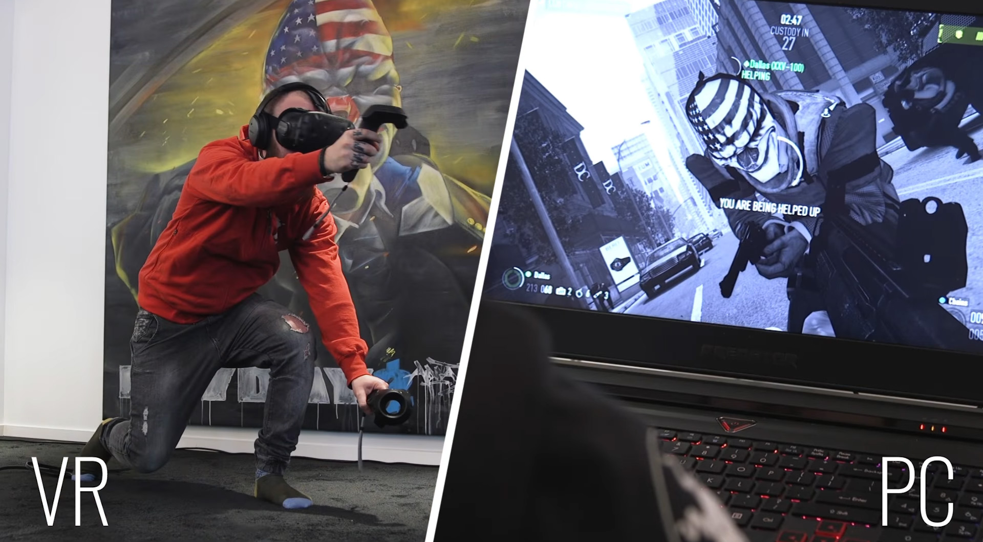 Payday 2 is getting VR support in 2017