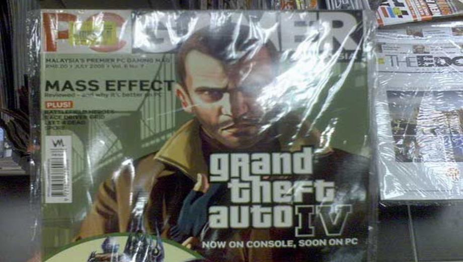 Malaysian Gaming Magazine Confirms GTA IV PC